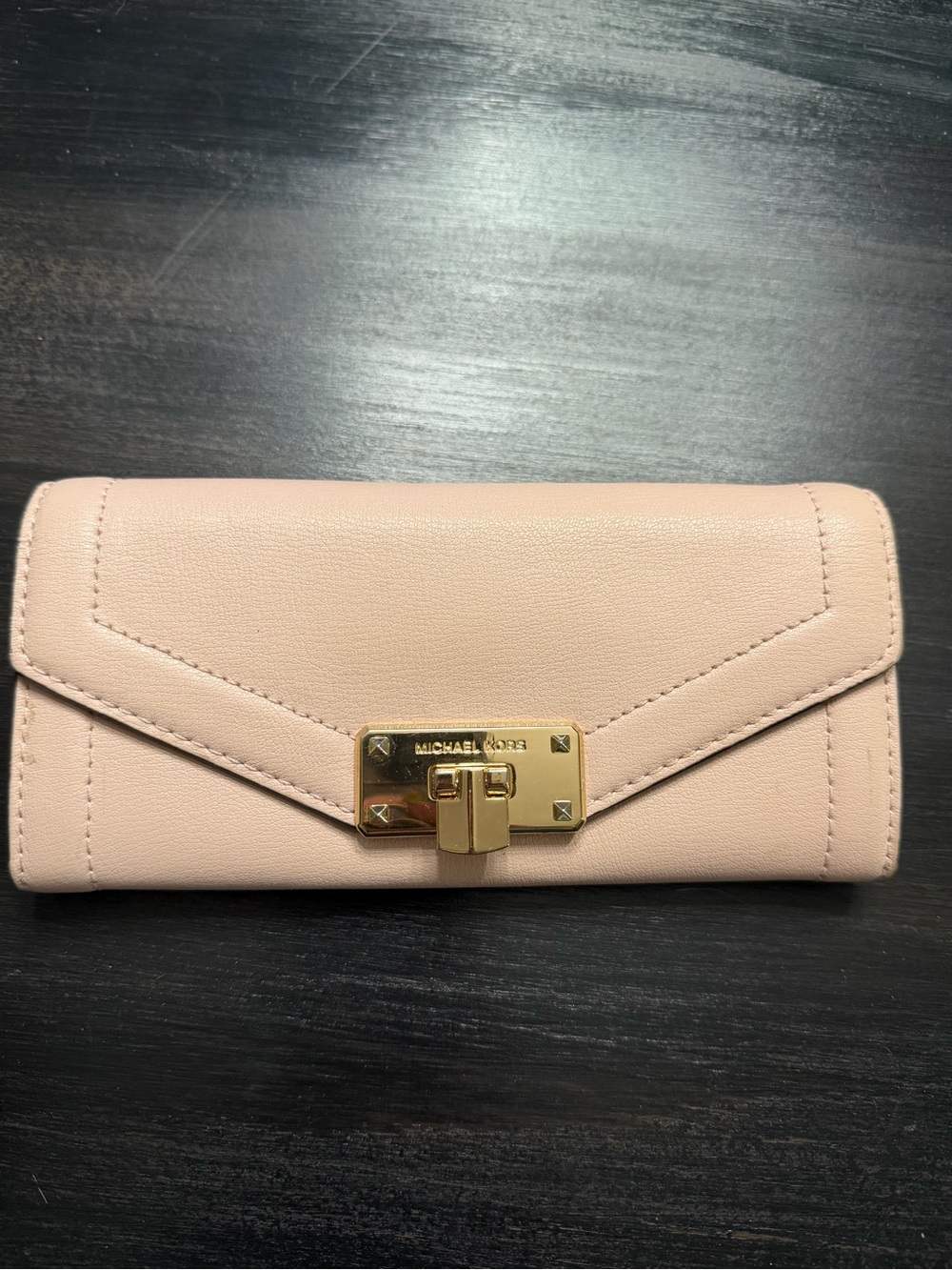 Michael Kors Blush Pink Leather Wallet